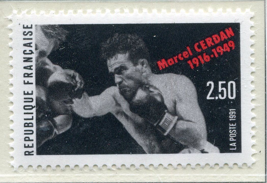 FRANCE TIMBRE NEUF N 2729 UN COMBAT DE CERDAN BOXE 400810463608