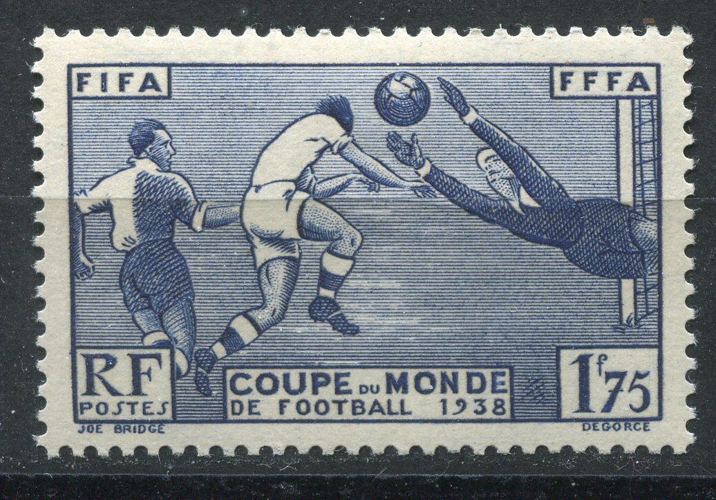 FRANCE TIMBRE NEUF N 396 COUPE MONDIALE DE FOOTBALL 1938 121227787728