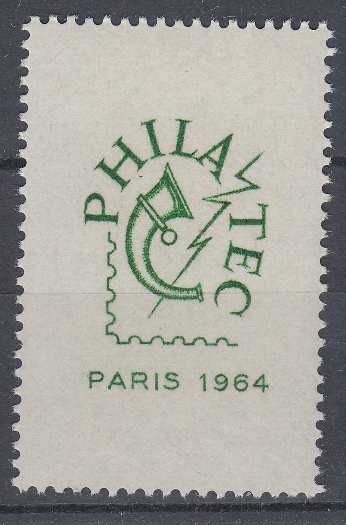 FRANCE TIMBRE NEUF VIGNETTE PHILATEC PARIS 1964 ISSUE DE LA BANDE 1417 A 123548753338