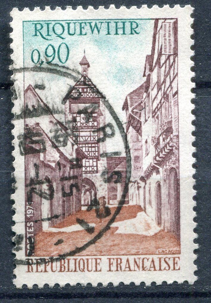 FRANCE TIMBRE OBL N 1685 RIQUEWIHR 120964597028