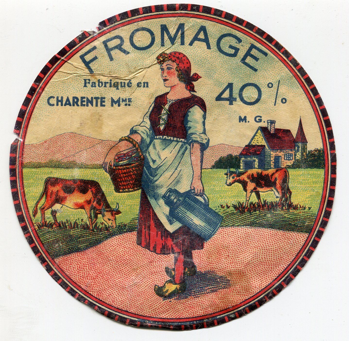 FROMAGE FABRIQUE EN CHARENTE LAITIERE PATURAGE 400875857758