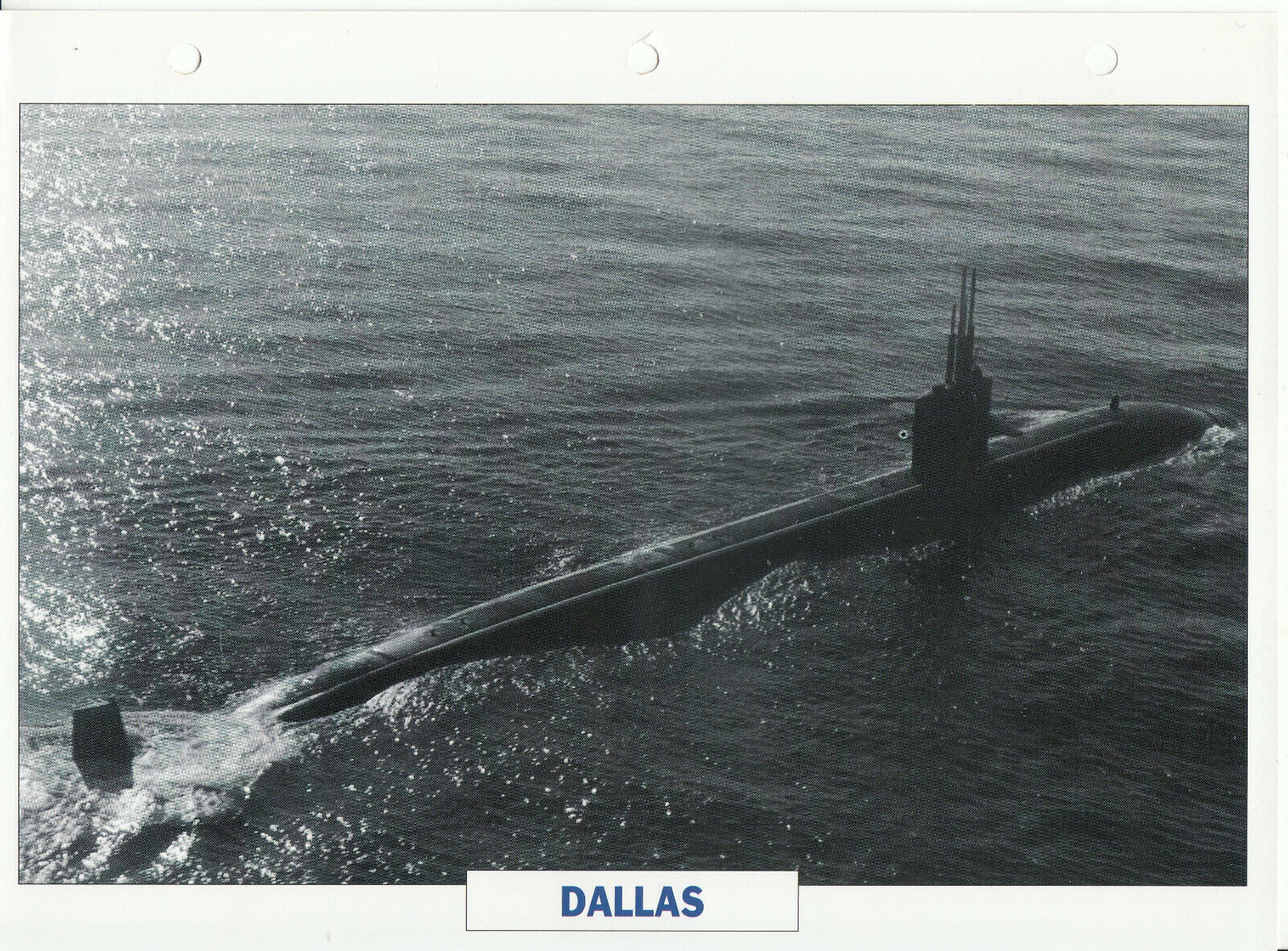 PHOTO BATEAU MILITAIRE SOUS MARIN DALLAS USA 1979 401771439348