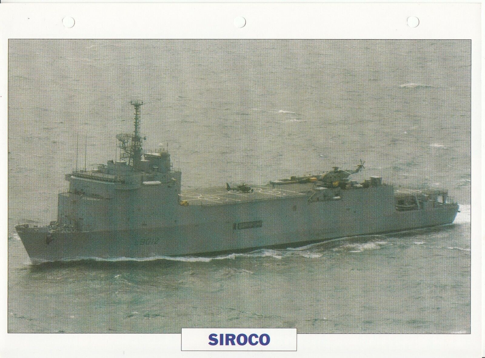 PHOTO BATEAU MILITAIRE TRANSPORT CHALANDS DEBARQUEMENT SIROCO FRANCE 1996 401767842378