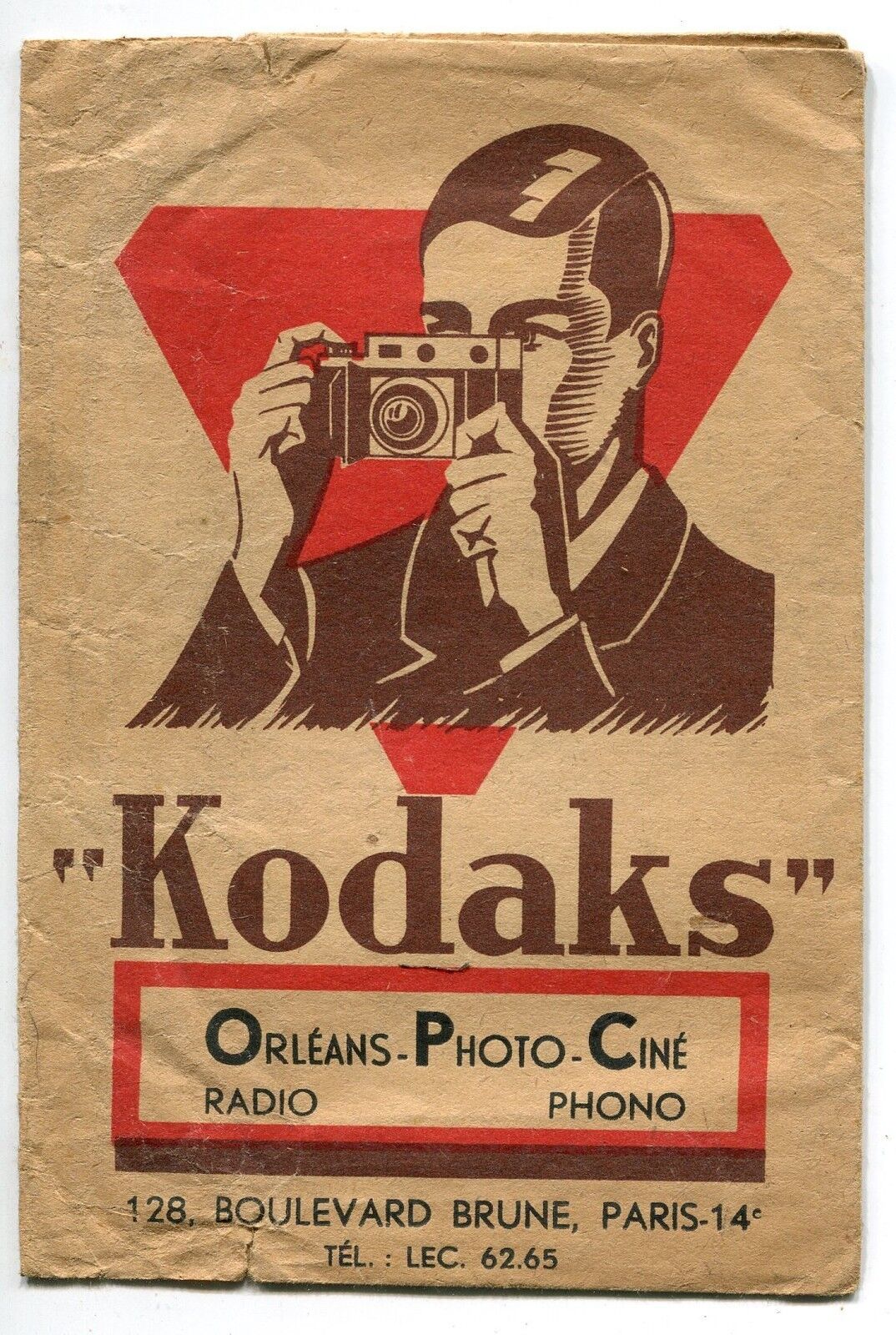 POCHETTE PUBLICITAIRE DE PHOTO KODAKS 121198913178