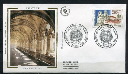 PREMIER JOUR 04091993 ABBAYE DE LA CHAISE DIEU 120660144198