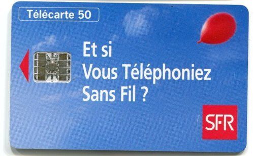 TELECARTE 50 LE MONDE SANS FIL EST A VOUS SFR 120656542178