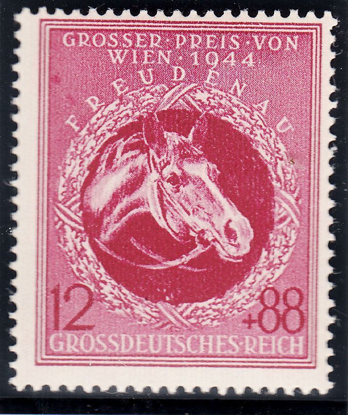 TIMBRE ALLEMAGNE NEUF CHARNIERE N 823 GRAND PRIX HIPPIQUE DE VIENNE 122119226778