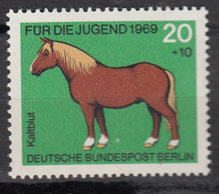 TIMBRE ALLEMAGNE NEUF N 302 CHEVAL 122313571808