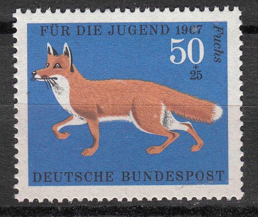 TIMBRE ALLEMAGNE NEUF N 390 FAUNE RENARD 401253836348