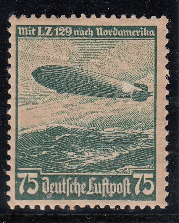 TIMBRE ALLEMAGNE PA neuf N 56 1 VOYAGE DU ZEPPELIN LUFTHANSA 122120679178