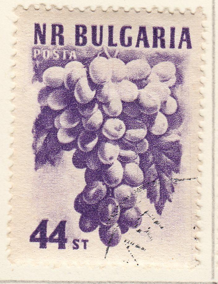 TIMBRE BULGARIE OBL N 857 FRUITS RAISIN 402039805018