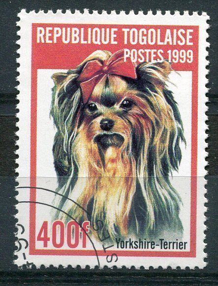 TIMBRE CHIEN YORKSHIRE TERRIER 120808451628