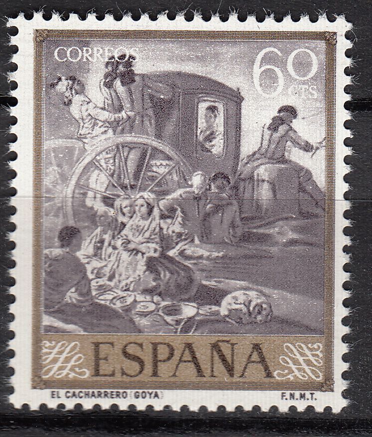 TIMBRE ESPAGNE NEUF N 904 LE MARCHAND DE POTERIES 121844207098