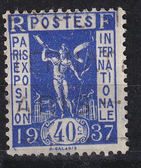 TIMBRE FRANCE OBLITERE N 324 EXPOSITION INTERNATIONALE PARIS 1937 403640999838