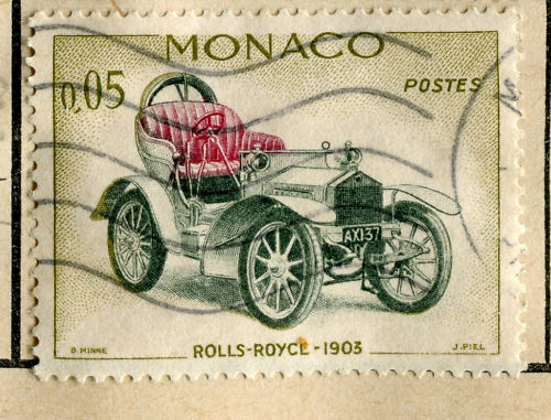 TIMBRE MONACO N561 ROLLS ROYCE 1903 110613374118