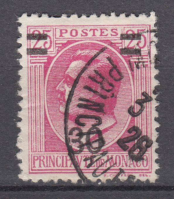 TIMBRE MONACO OBL N 104 PRINCE LOUIS II 123367567128