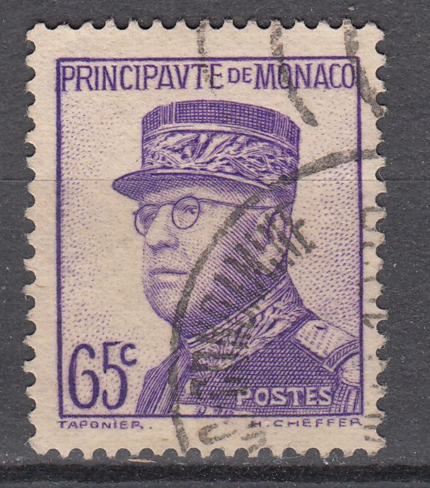 TIMBRE MONACO OBL N 160 PRINCE LOUIS II 401613542048