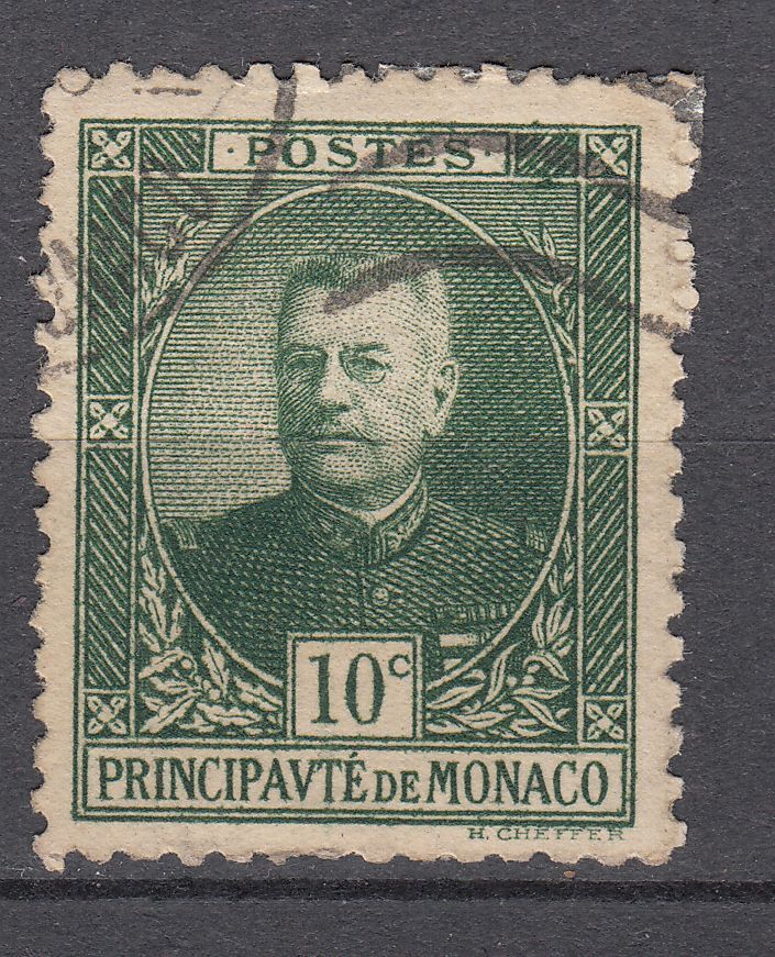 TIMBRE MONACO OBL N 65 PRINCE LOUIS II 123363901768