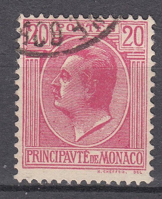 TIMBRE MONACO OBL N 79 PRINCE LOUIS II 123364200868