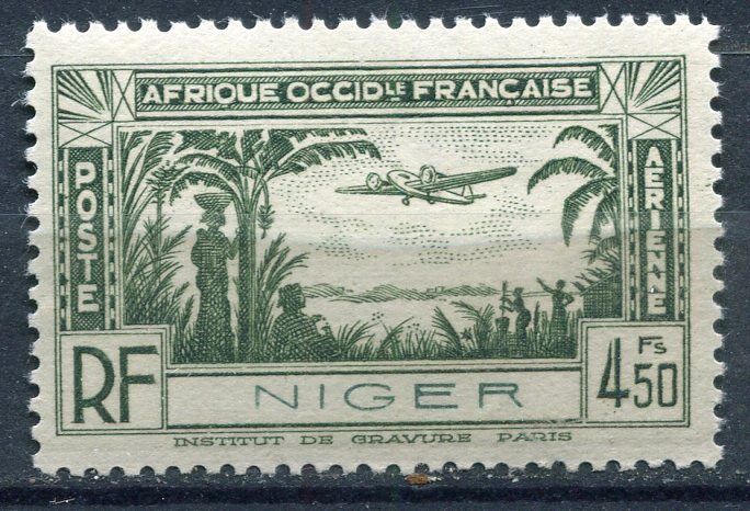 TIMBRE NIGER NEUF N 3 PA POSTE AERIENNE AVION 121083087338