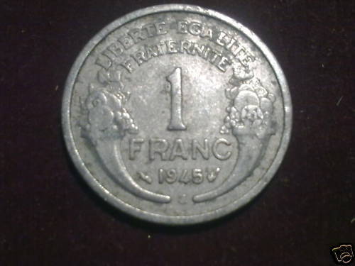 1 FRANC MORLON 1945 C 110613378009