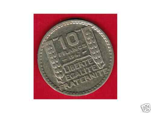 10 FRANCS TURIN 1947 PETITE TETE 110613330749