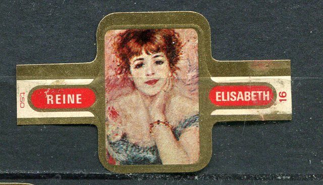 BAGUE DE CIGARE MREINE ELISABETH N 16 JEANNE SAMARIJ AUGUSTE RENOIR 120831983519