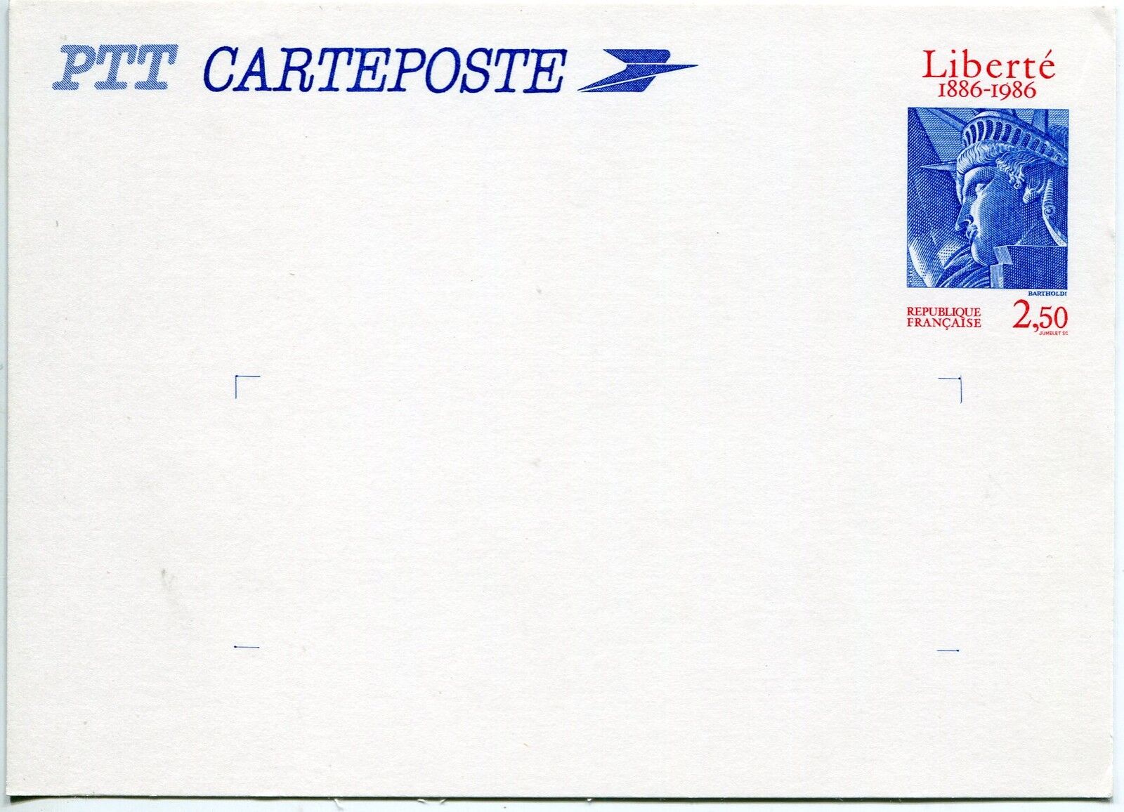 CARTE ENTIER POSTALE 2421 CP1 STATUE DE LA LIBERTE A NEW YORK 121467814449