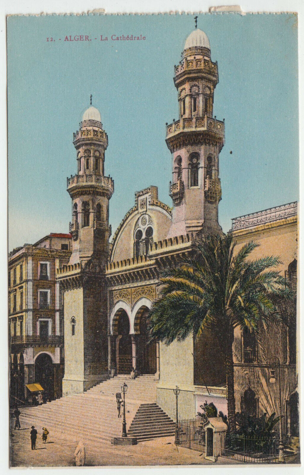 CARTE POSTALE ALGER LA CATHEDRALE 124761908539