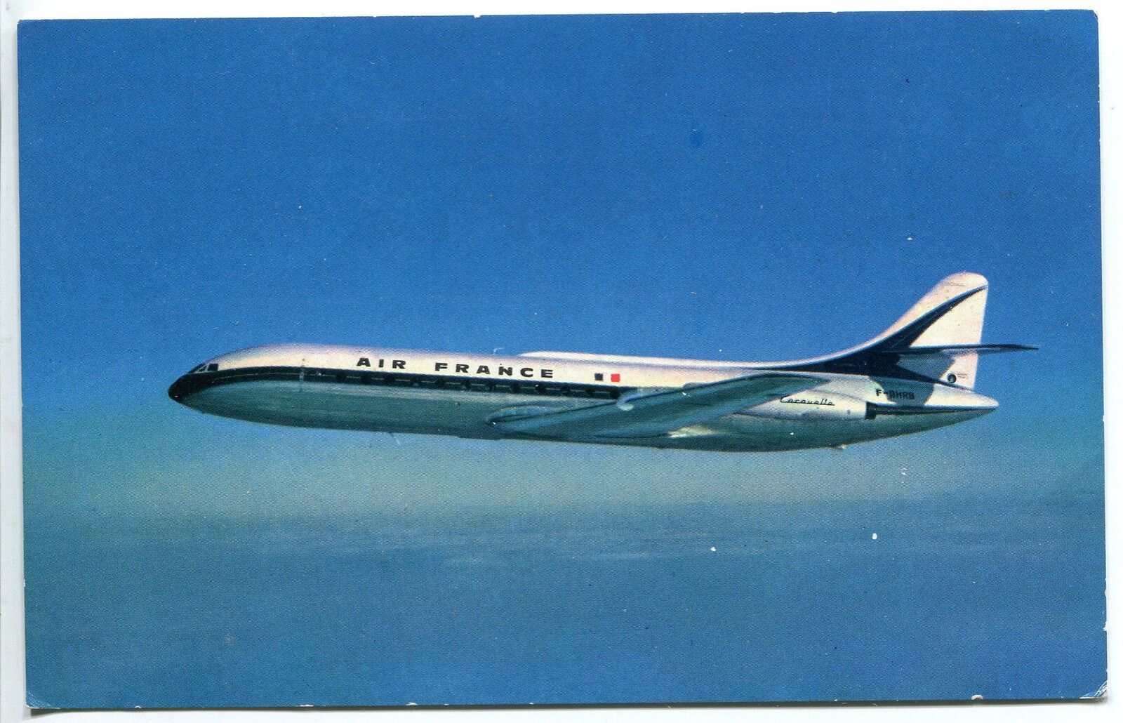 CARTE POSTALE AVIATION AIR FRANCE CARAVELLE 400785015279