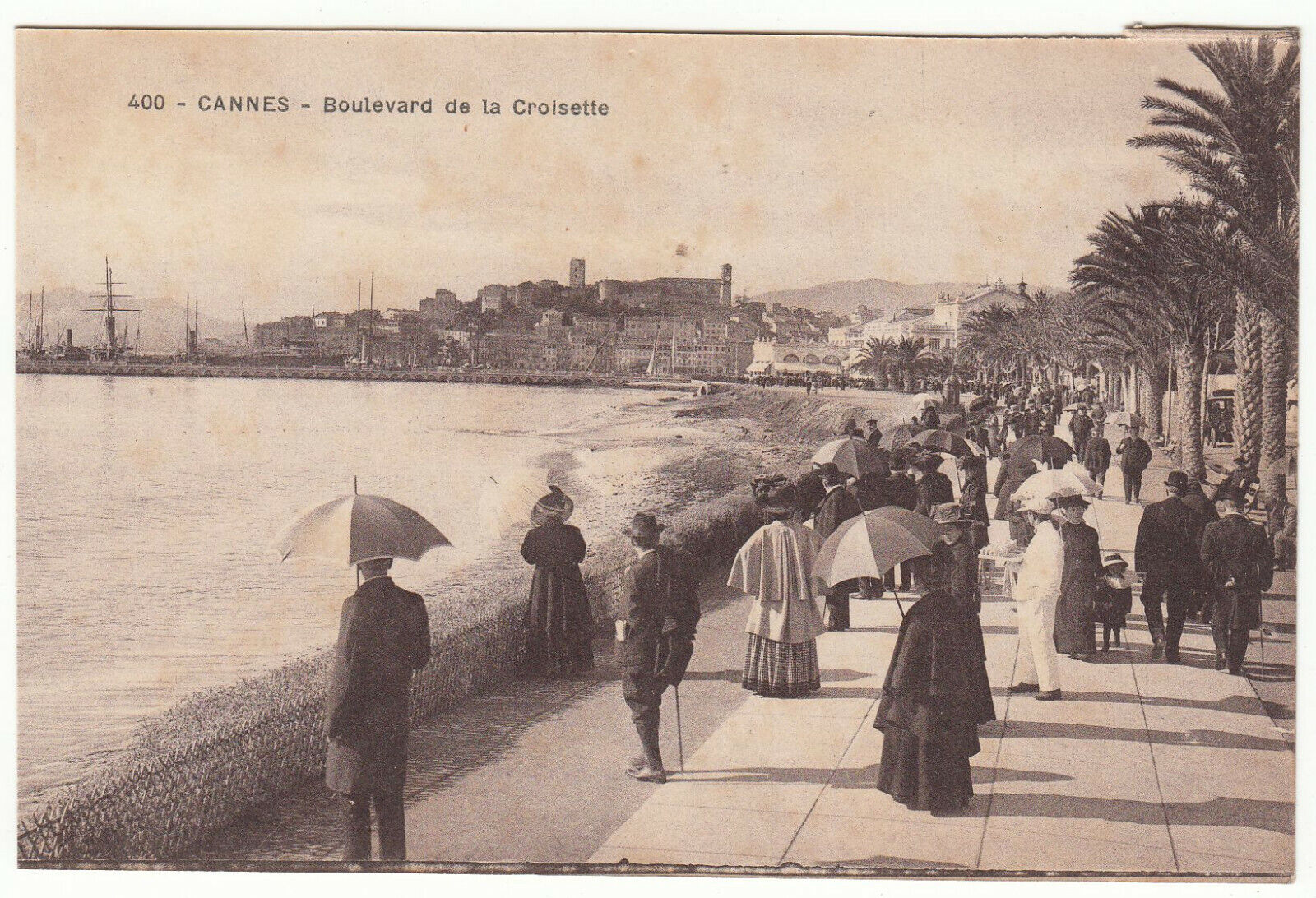 CARTE POSTALE CANNES BOULEVARD DE LA CROISETTE 401953834299