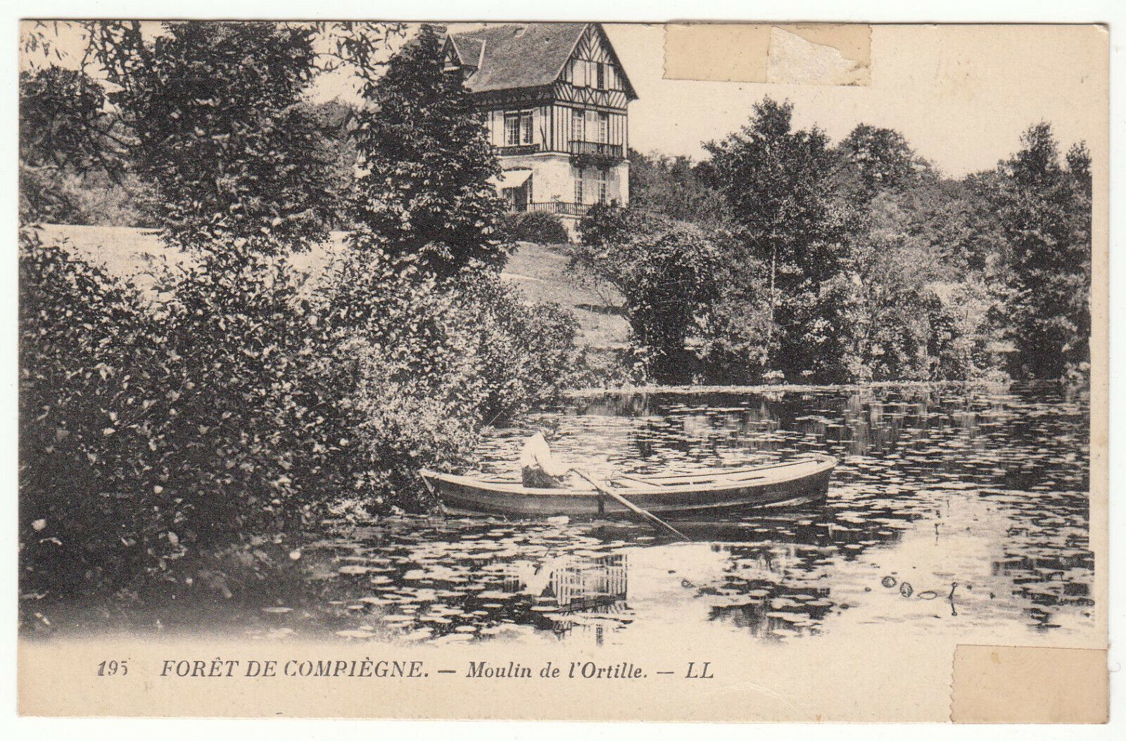 CARTE POSTALE COMPIEGNE FORET MOULIN DE L ORTILLE 401960678199