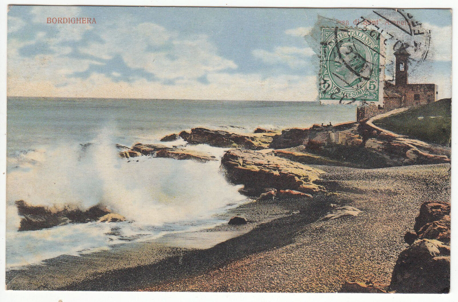 CARTE POSTALE ITALIE BORDIGHERA CHIESA EGLISE 401241222039