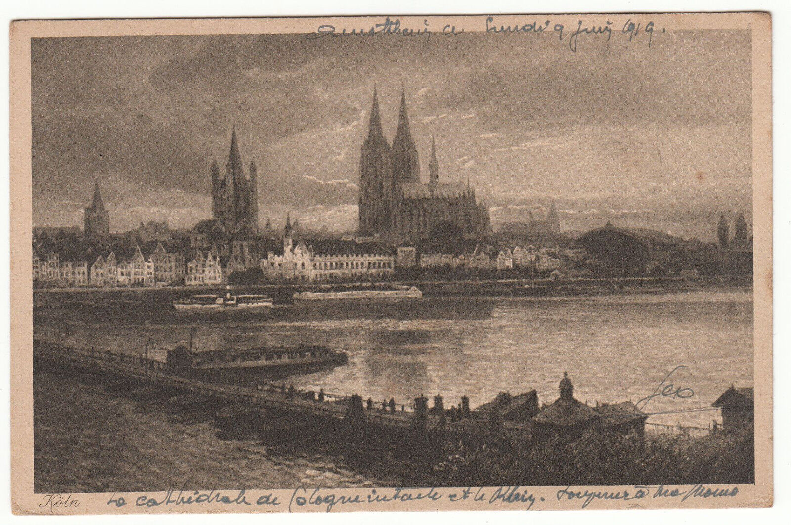 CARTE POSTALE KOLN 123176646629