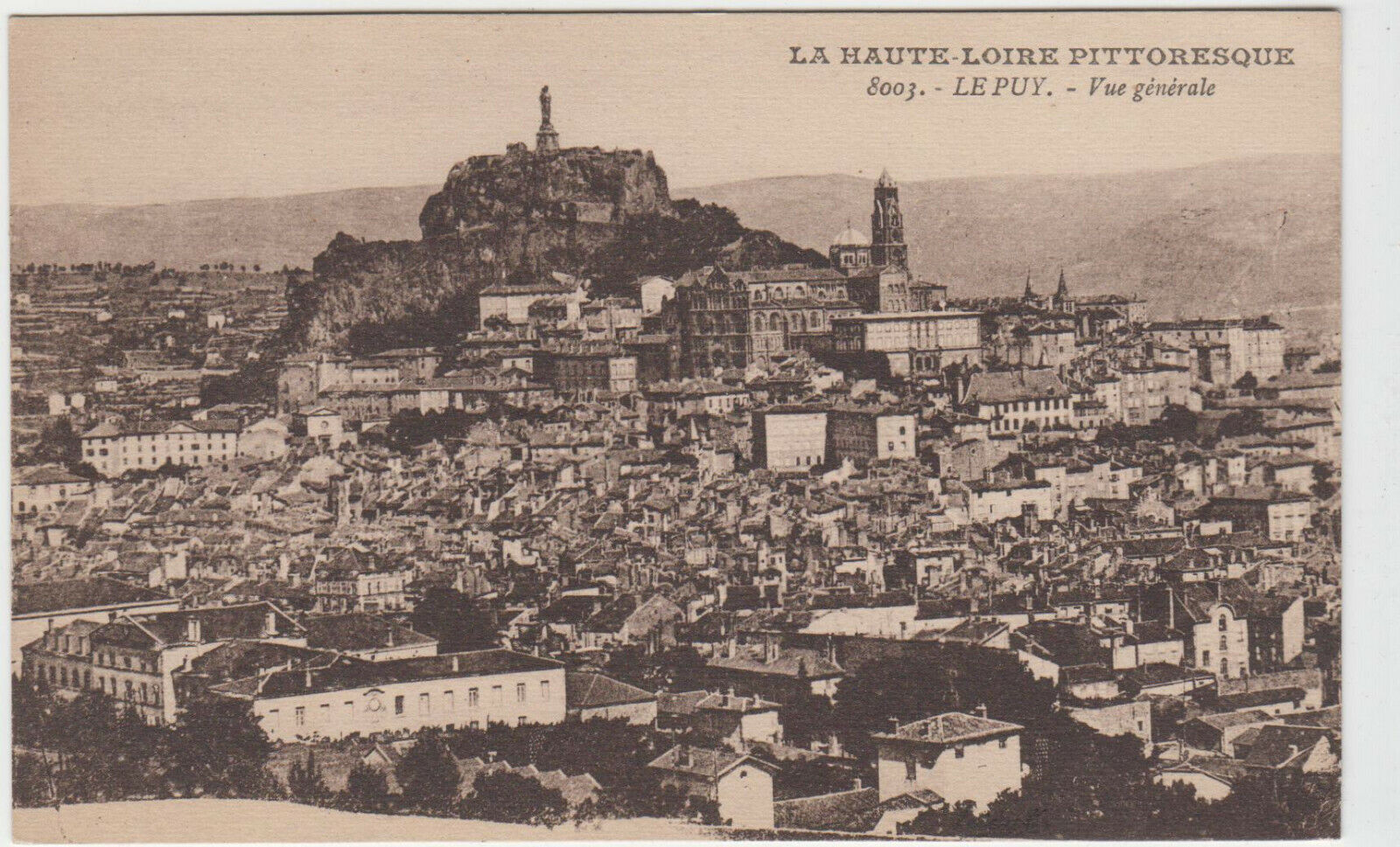 CARTE POSTALE LE PUY VUE GENERALE 401927981029