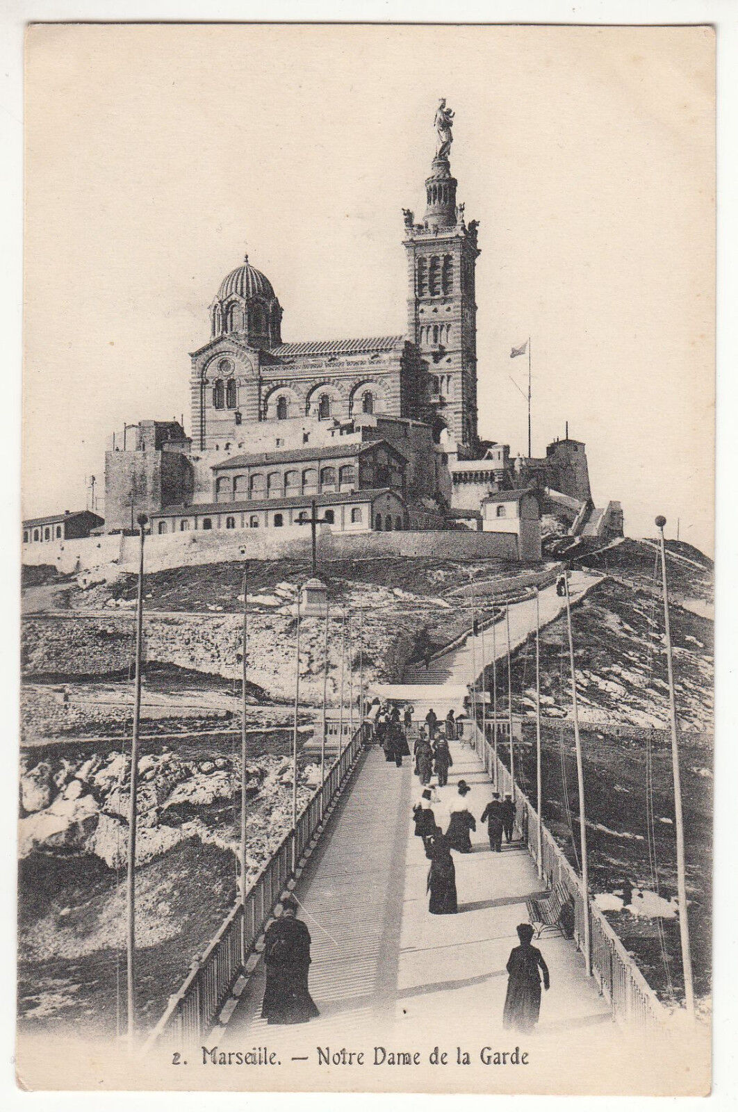 CARTE POSTALE MARSEILLE NOTRE DAME DE LA GARDE 401280423569