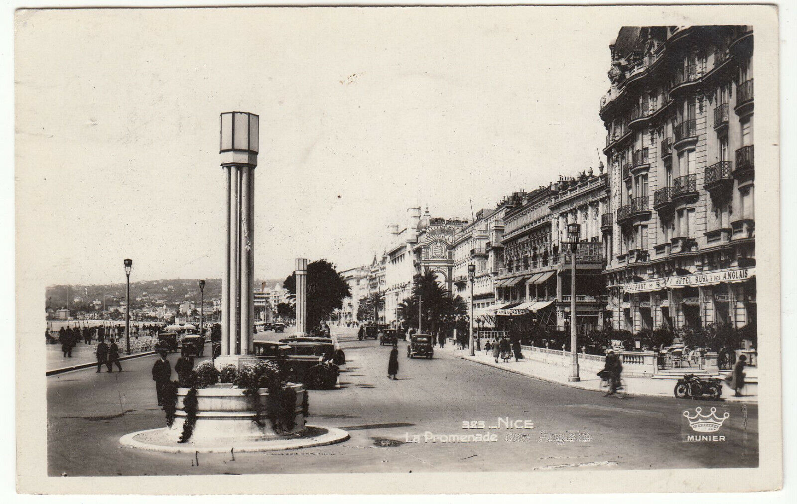 CARTE POSTALE NICE LA PROMENADE DES ANGLAIS 401953744589