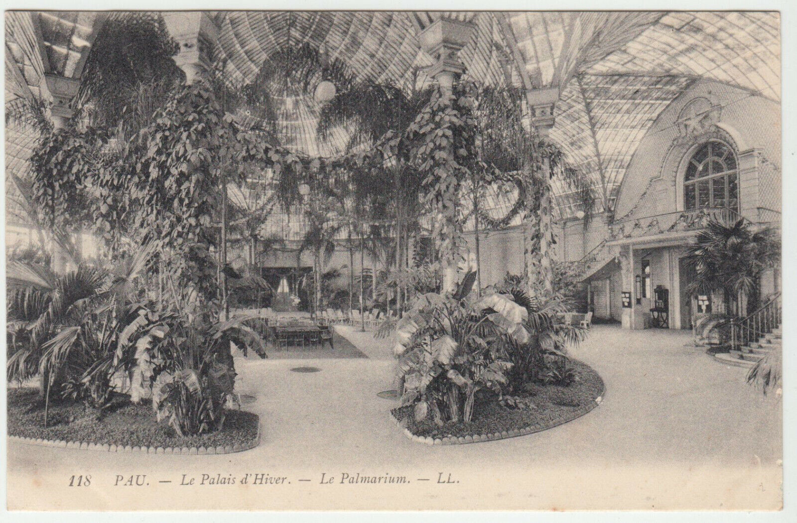 CARTE POSTALE PAU LE PALAIS D HIVER LE PALMARIUM 402105857759