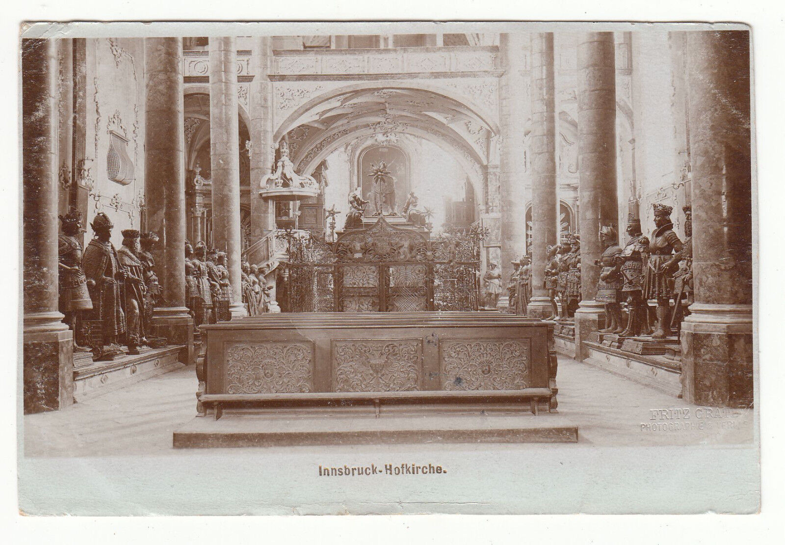 CARTE POSTALE POFTKARTE ALLEMAGNE INNSBRUCK HOFKIRCHE 401631096199