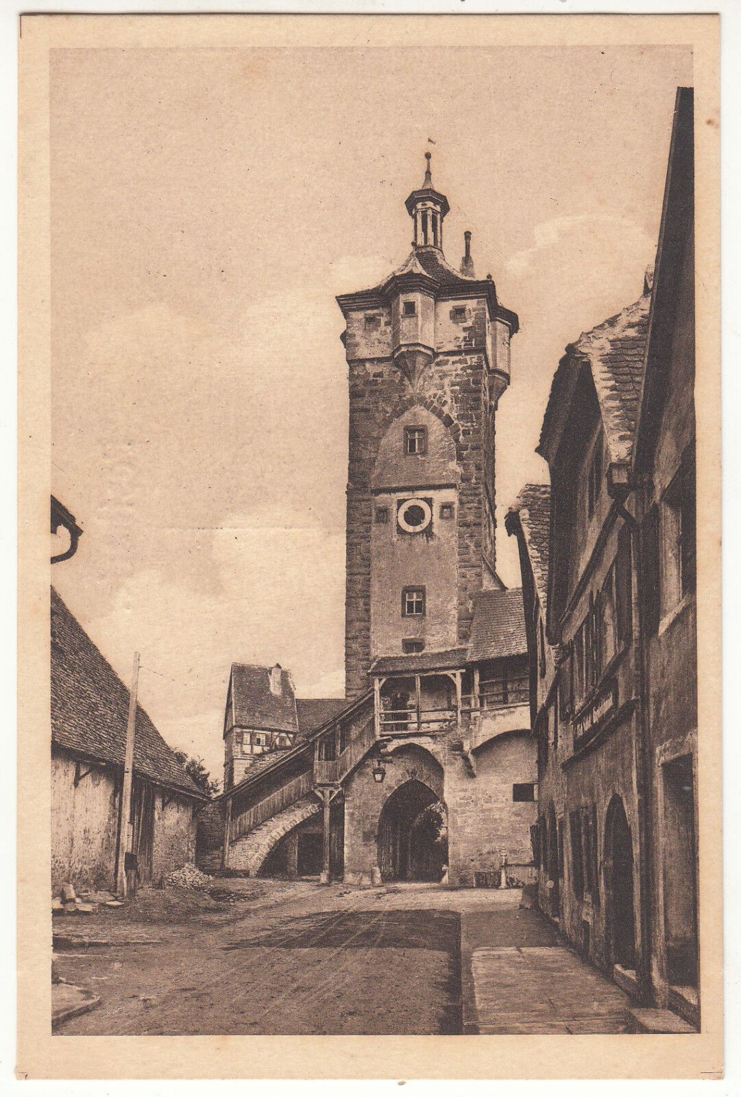 CARTE POSTALE POFTKARTE ALLEMAGNE ROTHENBURG O T KLINGENTOR 401623476949