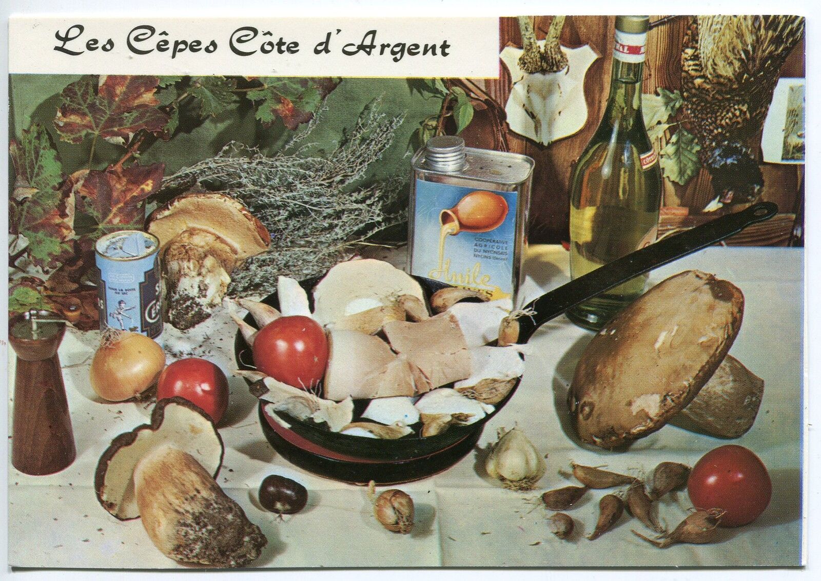 CARTE POSTALE RECETTE N 86 CEPES COTE D ARGENT 400746705809