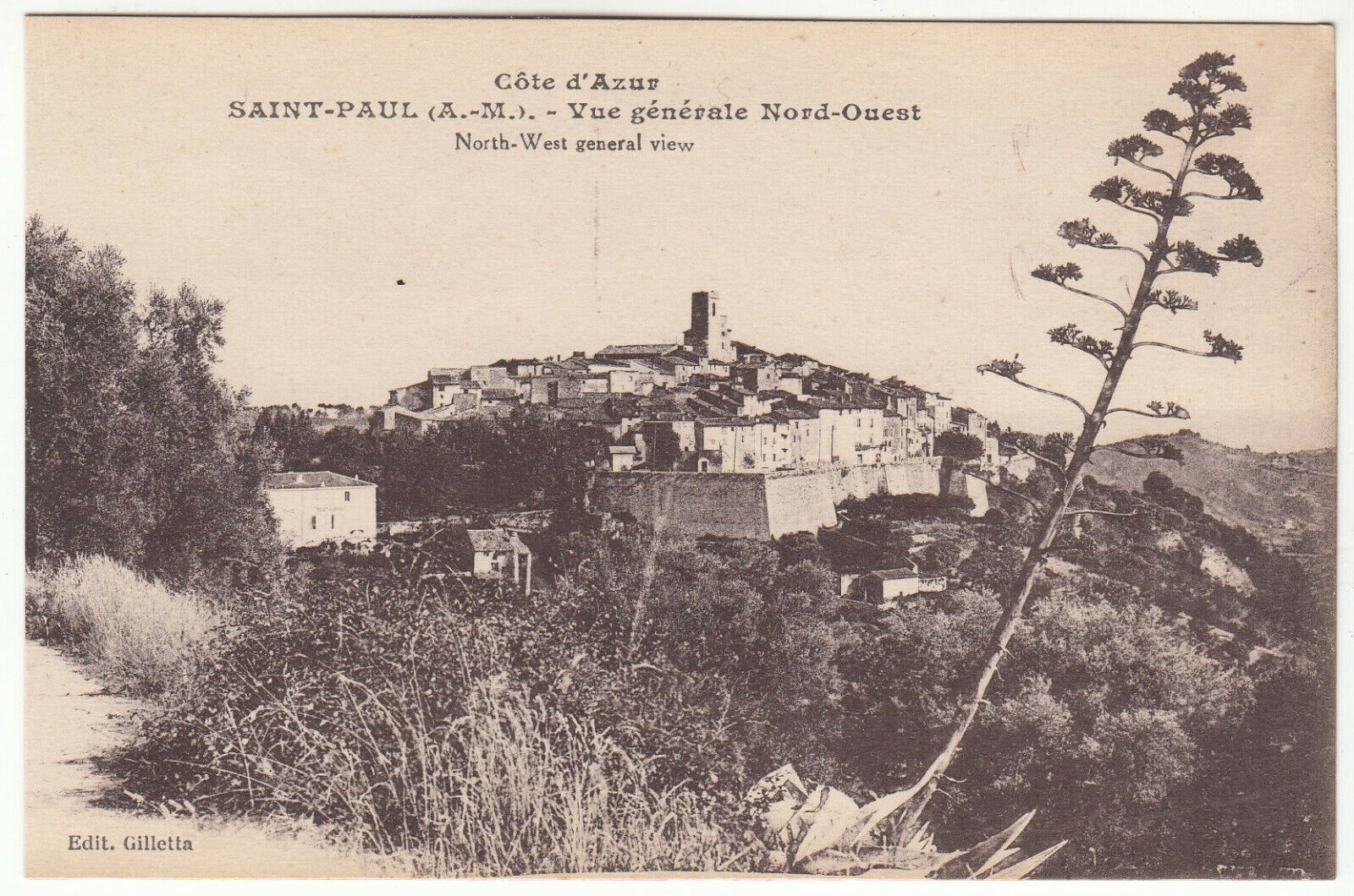 CARTE POSTALE SAINT PAUL VUE GENERALE NORD OUEST 401953754129