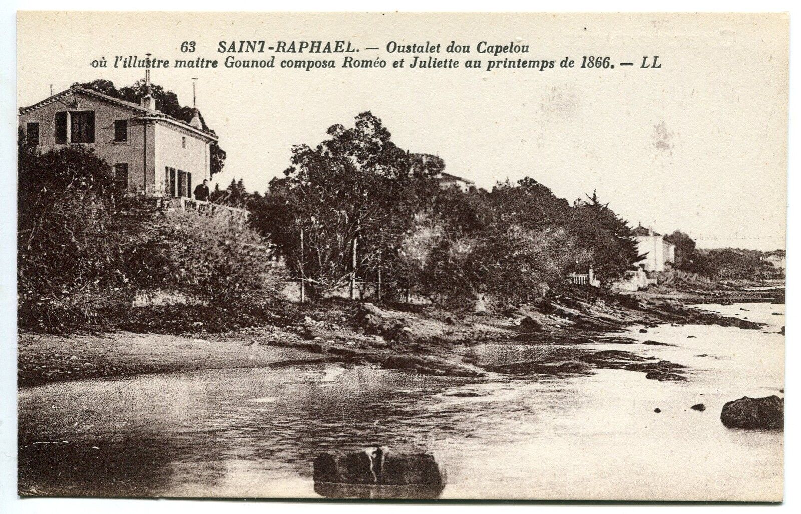 CARTE POSTALE SAINT RAPHAEL OUSTALET DOU CAPELOU 400626070019