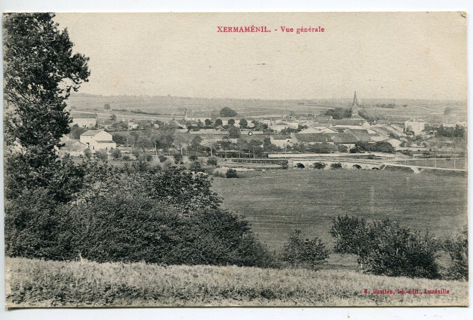 CARTE POSTALE XERMAMENIL VUE GENERALE 400816901299