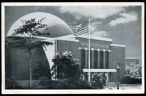 CP USA AMERICAN MUSEUM HAYDEN PLANETARIUM NEW YORK 120680193289