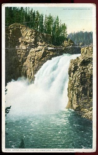 CP USA UPPER FALLS OF THE YELLOWSTONE PLIE EN HAUT 110644729449