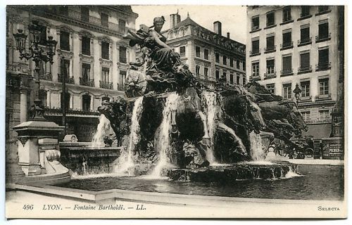 CPA LYON FONTAINE BARTHOLDI 110614110039