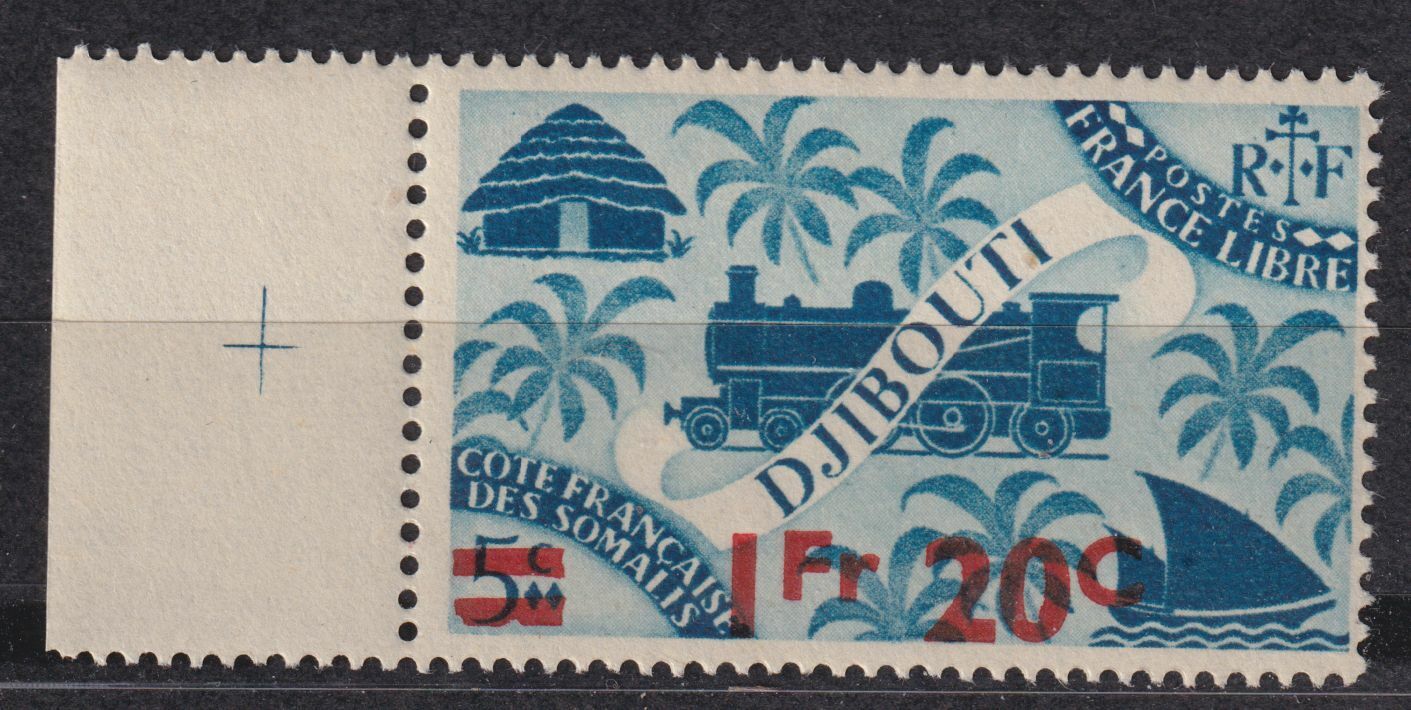 DJIBOUTI TIMBRE COLONIE FRANCE NEUF N 257 SERIE DE LONDRES 124809505369