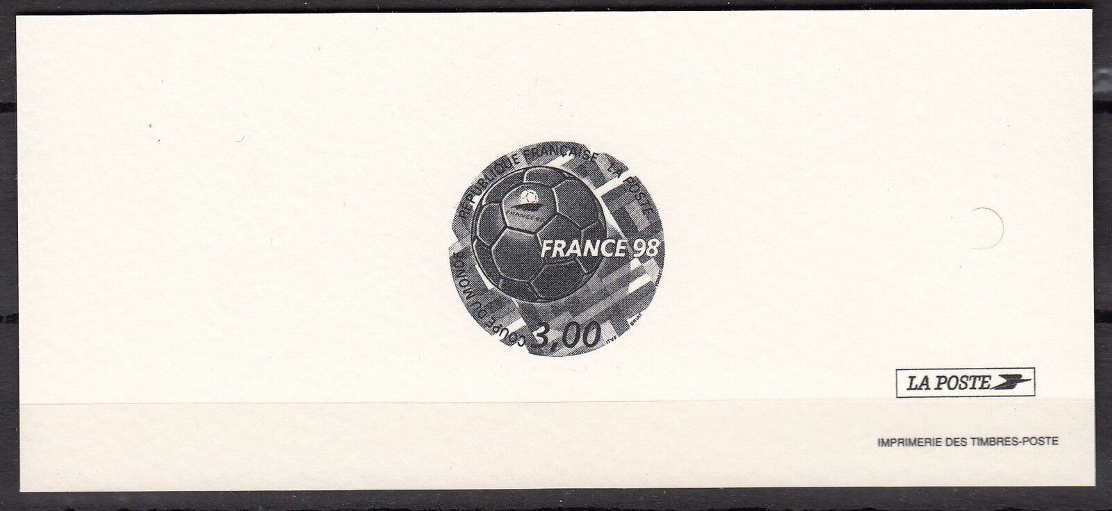 FRANCE GRAVURES DU TIMBRE N 3170 FOOTBALL FRANCE 98 121974620639