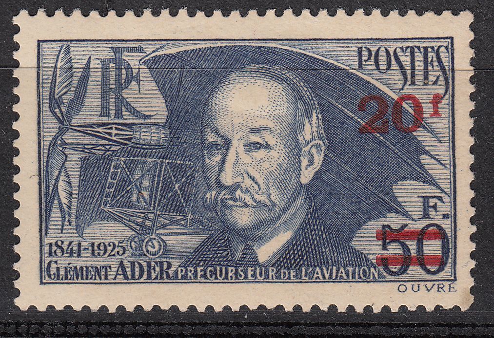 FRANCE TIMBRE N 493 CLEMENT ADER 121229019499